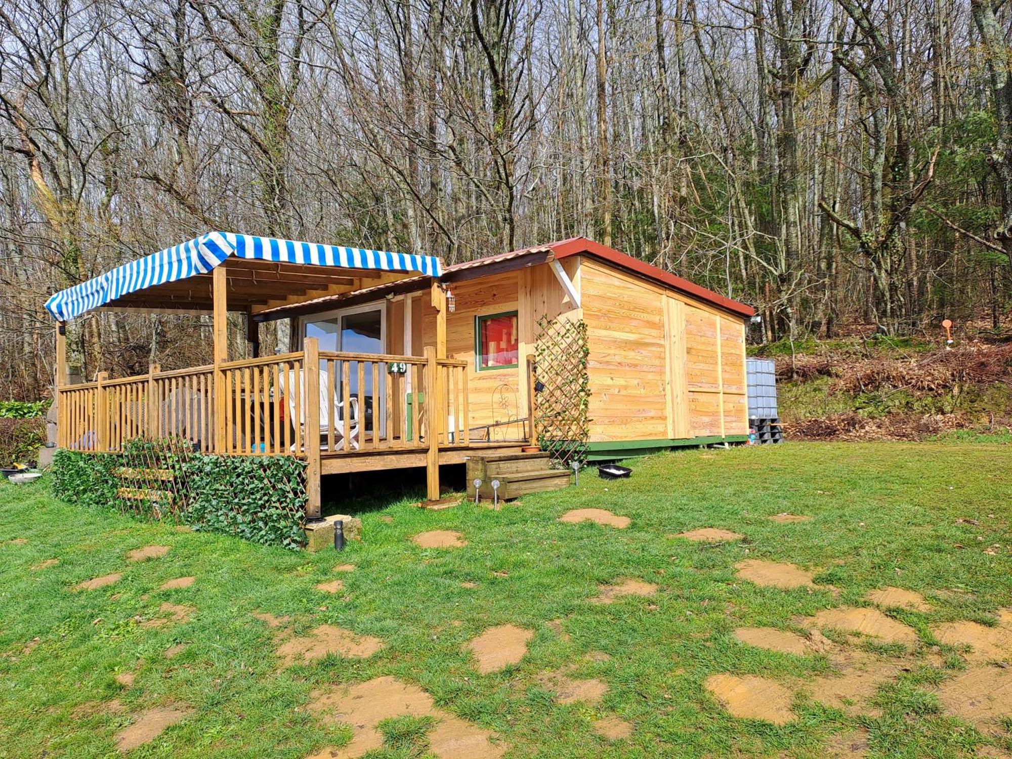 Camping Le Bois Jahan Brunelles エクステリア 写真